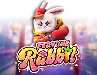 Fortune Rabbit slot logo by PG Soft at Spinju Casino